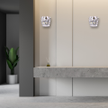LAMPAMI - kinkiet glamour srebrny, kinkiet z kryształkami, kinkiet na przedpokój, kinkiet do sypialni, kinkiet ścienny CARISMA CHROME
