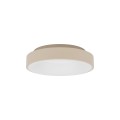 LAMPAMI - plafon sufitowy ledowy beżowy, oświetlenie do kuchni sufitowe, lampa na korytarz, lampa do garderoby NIKKI ROUND LED NOWODVORSKI