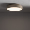 LAMPAMI - plafon sufitowy ledowy beżowy, plafon led sufitowy, lampa sufitowa led do kuchni, lampa na korytarz, lampa sufitowa led do garażu, lampa ledowa sufitowa NIKKI ROUND LED NOWODVORSKI