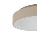 LAMPAMI - plafon sufitowy ledowy beżowy, plafon led sufitowy, lampa sufitowa led do kuchni, lampa na korytarz, lampa sufitowa led do garażu, lampa ledowa sufitowa NIKKI ROUND LED NOWODVORSKI