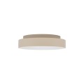 LAMPAMI - plafon sufitowy ledowy beżowy, plafon led sufitowy, lampa sufitowa led do kuchni, lampa na korytarz, lampa sufitowa led do garażu, lampa ledowa sufitowa NIKKI ROUND LED NOWODVORSKI