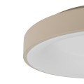LAMPAMI - plafon sufitowy ledowy beżowy, lampa sufitowa beżowa, plafon sufitowy, elegancki plafon sufitowy okrągły, oświetlenie do kuchni sufitowe, lampa ledowa do pokoju, lampa na korytarz NIKKI ROUND LED NOWODVORSKI