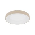 LAMPAMI - plafon sufitowy ledowy beżowy, lampa sufitowa beżowa, plafon sufitowy, elegancki plafon sufitowy okrągły, oświetlenie do kuchni sufitowe, lampa ledowa do pokoju, lampa na korytarz NIKKI ROUND LED NOWODVORSKI