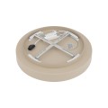 LAMPAMI - plafon sufitowy ledowy beżowy, lampa sufitowa beżowa, plafon sufitowy, elegancki plafon sufitowy okrągły, oświetlenie do kuchni sufitowe, lampa ledowa do pokoju, lampa na korytarz NIKKI ROUND LED NOWODVORSKI