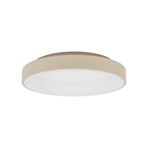 LAMPAMI - plafon sufitowy ledowy beżowy,  lampa sufitowa ledowa, lampa do kuchni, lampa do garderoby, lampa na korytarz NIKKI ROUND LED NOWODVORSKI