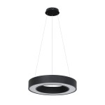 Żyrandol ledowy czarny nowoczesny 120 cm 40W LED 3000-4000-6000K UNION
