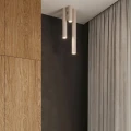 LAMPAMI - lampa sufitowa pojedyncza punktowa tuba, plafon kaszmir, oświetlenie punktowe natynkowe, oświetlenie do kuchni sufitowe, oświetlenie do przedpokoju sufitowe, lampa kaszmirowa tuba sufitowa LAGOS 20