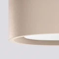 LAMPAMI - mały plafon sufitowy beżowy, lampa sufitowa beżowa, nowoczesne oczko sufitowe, plafon sufitowy beżowy, oświetlenie do kuchni sufitowe, oświetlenie na przedpokoju, lampa do garderoby MODO 1