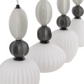 LAMPAMI - lampa sufitowa wisząca nad stół podłużna, żyrandol na listwie dekoracyjny, lampa wisząca nad stół w jadalni, lampa do salonu, lampa do kuchni nad wyspę, lampa sufitowa wisząca biżuteryjna CORALS NOWODVORSKI
