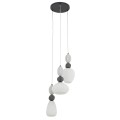 LAMPAMI - lampa wisząca do wysokiego salonu biżuteryjna, żyrandol do pokoju dziennego, elegancki żyrandol do salonu, lampa sufitowa wisząca, lampa dekoracyjna wisząca, lampa nad stół do jadalni CORALS NOWODVORSKI