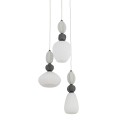 LAMPAMI - lampa wisząca do wysokiego salonu biżuteryjna, żyrandol do pokoju dziennego, elegancki żyrandol do salonu, lampa sufitowa wisząca, lampa dekoracyjna wisząca, lampa nad stół do jadalni CORALS NOWODVORSKI