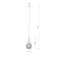 LAMPAMI - lampa sufitowa wisząca dekoracyjna CORALS NOWODVORSKI