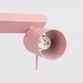 LAMPAMI - różowa lampa sufitowa na listwie plafon, lampa do pokoju dziecięcego, oświetlenie do przedszkola, kolorowa lampa sufitowa listwa plafon RING 4L różowy