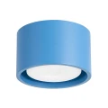 LAMPAMI - niebieska lampa sufitowa punktowa, błękitny plafon, lampa przysufitowa, niewielka lampa sufitowa dla chłopca, niebieska lampa dla dziecka, lampa plafon,lampa punktowa sufitowa plafon MODO 1 błękitny