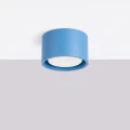LAMPAMI - niebieska lampa sufitowa punktowa, błękitny plafon, lampa przysufitowa, niewielka lampa sufitowa dla chłopca, niebieska lampa dla dziecka, lampa plafon,lampa punktowa sufitowa plafon MODO 1 błękitny