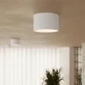 LAMPAMI - mały plafon sufitowy biały,  oświetlenie do kuchni sufitowe, oświetlenie na przedpokój, lampa do garderoby, lampa sufitowa pojedyncza punktowa oprawa sufitowa, plafon MODO 1 biały
