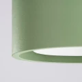 LAMPAMI - mały plafon sufitowy szałwiowy, oświetlenie do kuchni sufitowe, oświetlenie na przedpokoju, lampa przysufitowa, zielona lampa pojedyncza plafon MODO 1 szałwia