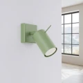 LAMPAMI - kinkiet ścienny regulowany spot,  lampa ścienna regulowana, kinkiet na przedpokój, kinkiet ścienny do salonu, kinkiet do sypialni, lampka do czytania książek, lampa ścienna kinkiet RING szałwiowy