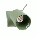 LAMPAMI - kinkiet ścienny regulowany spot,  lampa ścienna regulowana, kinkiet na przedpokój, kinkiet ścienny do salonu, kinkiet do sypialni, lampka do czytania książek, lampa ścienna kinkiet RING szałwiowy