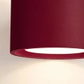 LAMPAMI - mały plafon sufitowy, lampa przysufitowa, oświetlenie do kuchni sufitowe, oświetlenie na przedpokoju, oświetlenie punktowe, plafon MODO 1 burgund sollux