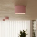 LAMPAMI - różowa lampa sufitowa, mały plafon, lampa dla dziecka, różowa lampa dla dziewczynki, plafon sufitowy, oświetlenie punktowe MODO 1 różowy sollux