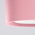 LAMPAMI - różowa lampa sufitowa, mały plafon, lampa dla dziecka, różowa lampa dla dziewczynki, plafon sufitowy, oświetlenie punktowe MODO 1 różowy sollux