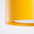 LAMPAMI - żółta lampa sufitowa, mały plafon, lampa sufitowa do pokoju dziecka, niewielka lampa sufitowa punktowa, lampa przysufitowa pojedyncza MODO 1 żółty sollux