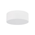 LAMPAMI - lampa sufitowa biała plafon łazienkowy IP54, oświetlenie do kuchni sufitowe, oświetlenie do małej łazienki, lampa na korytarz, lampa na taras, plafon sufitowy LIVO WHITE S