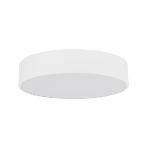 LAMPAMI - lampa sufitowa biała plafon łazienkowy, lampa na sufit, oświetlenie do kuchni sufitowe, światło do łazienki, lampa na taras, lampa biurowa, plafon sufitowy biały LIVO WHITE L