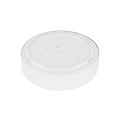 LAMPAMI - lampa sufitowa biała plafon łazienkowy, lampa na sufit, oświetlenie do kuchni sufitowe, światło do łazienki, lampa na taras, lampa biurowa, plafon sufitowy biały LIVO WHITE L