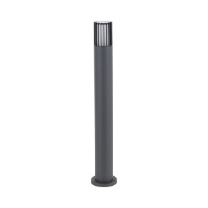 Lampa zewnętrzna IP54 latarnia ogrodowa 1xE27 RIBO GRAY