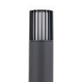 LAMPAMI - lampa zewnętrzna IP54, latarnia ogrodowa, światło do ogrodu, oświetlenie na taras, oświetlenie domu, latarnia do ogrodu RIBO GRAY IP54