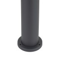 LAMPAMI - lampa zewnętrzna IP54, latarnia ogrodowa, światło do ogrodu, oświetlenie na taras, oświetlenie domu, latarnia do ogrodu RIBO GRAY IP54