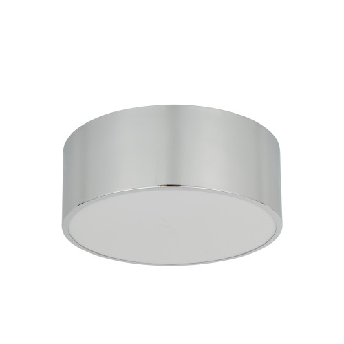 LAMPAMI - lampa sufitowa plafon łazienkowy, plafon sufitowy okrągły, lampa sufitowa do łazienki, oświetlenie do kuchni sufitowe, lampa na taras LIVO CHROM S IP54