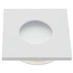 Oczko sufitowe białe IP44 kwadratowe WHITE 