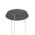 LAMPAMI - lampa do salonu ledowa potrójna, lampa wisząca nad stół w jadalni, lampa do jadalni, lampa do salonu, żyrandol ledowy nowoczesny potrójny LUNARI LED NOWODVORSKI