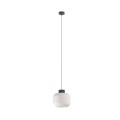 LAMPAMI - lampa wisząca do wysokiego salonu, lampa sufitowa wisząca ryflowana, lampa nad stół w jadalni, nowoczesna lampa do kuchni, przytulna lampa do sypialni, nowoczesna lampa do pokoju AURORA NOWODVORSKI