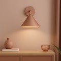 LAMPAMI - lampa ścienna kinkiet,  nowoczesny kinkiet na klatkę schodową, kinkiet na korytarz, kinkiet dekoracyjny nowoczesny, miedziany kinkiet do sypialni, kinkiet do salonu nad kanapę, lampka do czytania książek CAPITAL