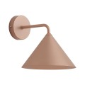 LAMPAMI - lampa ścienna kinkiet,  nowoczesny kinkiet na klatkę schodową, kinkiet na korytarz, kinkiet dekoracyjny nowoczesny, miedziany kinkiet do sypialni, kinkiet do salonu nad kanapę, lampka do czytania książek CAPITAL
