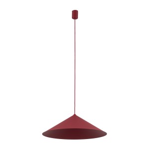 Lampa nad stół w salonie, kuchni, jadalni wisząca 150 cm 1xGX53 LUME XL BURGUND