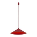LAMPAMI - lampa nad stół w salonie wisząca, oświetlenie do jadalni nad stół,  lampa wisząca minimalistyczna, lampa sufitowa wisząca LUME burgund