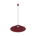 LAMPAMI - lampa nad stół w salonie wisząca, oświetlenie do jadalni nad stół,  lampa wisząca minimalistyczna, lampa sufitowa wisząca LUME burgund