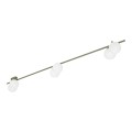 LAMPAMI - podłużna lampa sufitowa wielopunktowa, lampa kule białe, lampa sufitowa natynkowa, lampa do salonu, lampa do kuchni, lampa do sypialni IMELO OLIVE