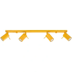 Żółta lampa sufitowa ruchoma plafon sufitowy 4xGU10 RING 4L żółty