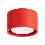 Czerwona lampa sufitowa punktowa 1xGX53 plafon MODO 1