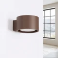 LAMPAMI - kinkiet ścienny nowoczesny brązowy, lampa na ścianę, lampa do przedpokoju, lampa na korytarz, nowoczesna lampa do salonu, brązowy kinkiet ścienny MODO 1 sollux