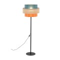 LAMPAMI - lampa podłogowa do salonu, sypialni kolorowa boho, lampa podłogowa kolorowa, lampa stojąca do salonu nowoczesna, lampa pokojowa stojąca, lampa do sypialni stojąca TRIO JUTA