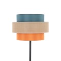 LAMPAMI - lampa podłogowa do salonu, sypialni kolorowa boho, lampa podłogowa kolorowa, lampa stojąca do salonu nowoczesna, lampa pokojowa stojąca, lampa do sypialni stojąca TRIO JUTA