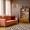 LAMPAMI - lampa sufitowa wisząca boho, nowoczesna lampa sufitowa do salonu, oświetlenie nad stołem, oświetlenie do salonu sufitowe, oświetlenie nad kanapą w salonie, przytulna lampa do sypialni JUTA