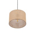 LAMPAMI - lampa sufitowa wisząca boho, nowoczesna lampa sufitowa do salonu, oświetlenie nad stołem, oświetlenie do salonu sufitowe, oświetlenie nad kanapą w salonie, przytulna lampa do sypialni JUTA